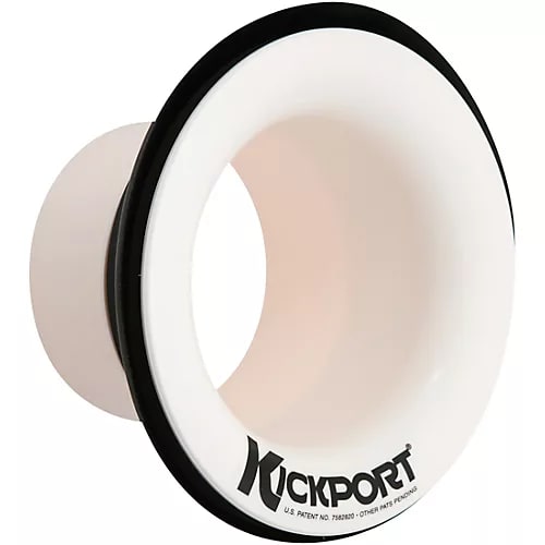 KickPort Bass Drum Sound Enhancer White / Authorized Dealer