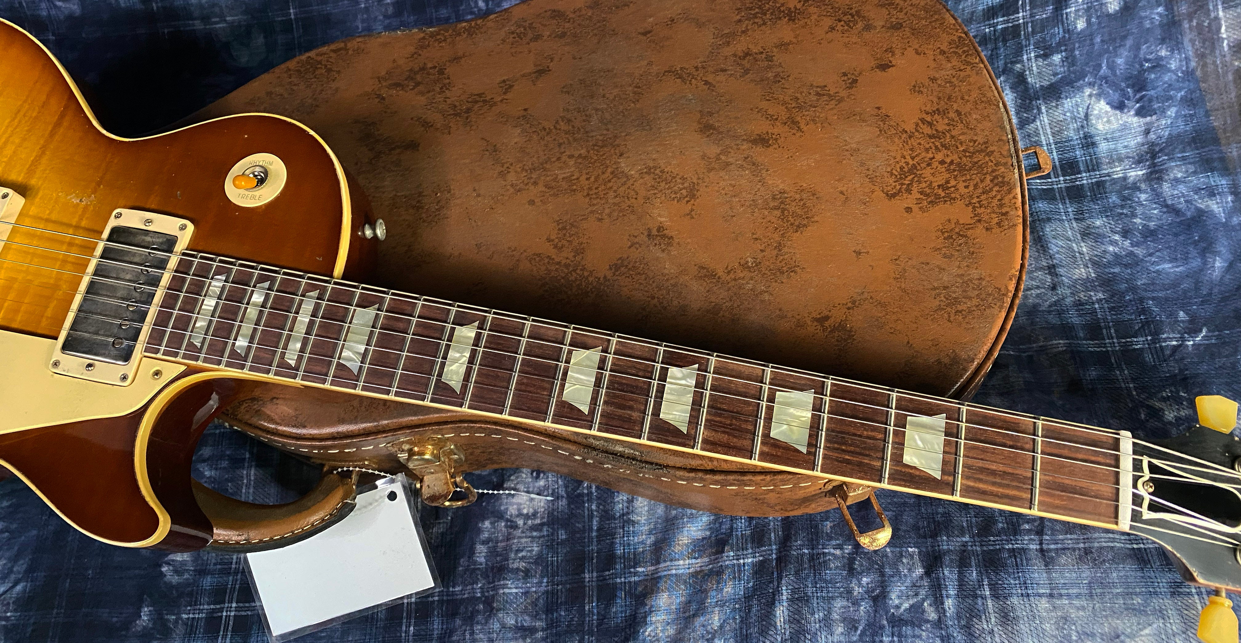 NEW ! 2024 Gibson Custom 1959 Les Paul Standard Reissue Electric Guitar - Murphy Lab Heavy Aged Slow Iced Tea Fade - Authorized Dealer - 8.75lbs - G02944