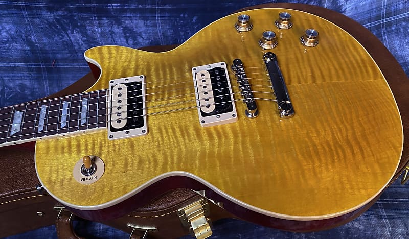 NEW ! 2024 Gibson Les Paul Slash - Appetite Burst - Super Unique Quilt / Flame Top - Authorized Dealer - 8.6 lbs - G03796