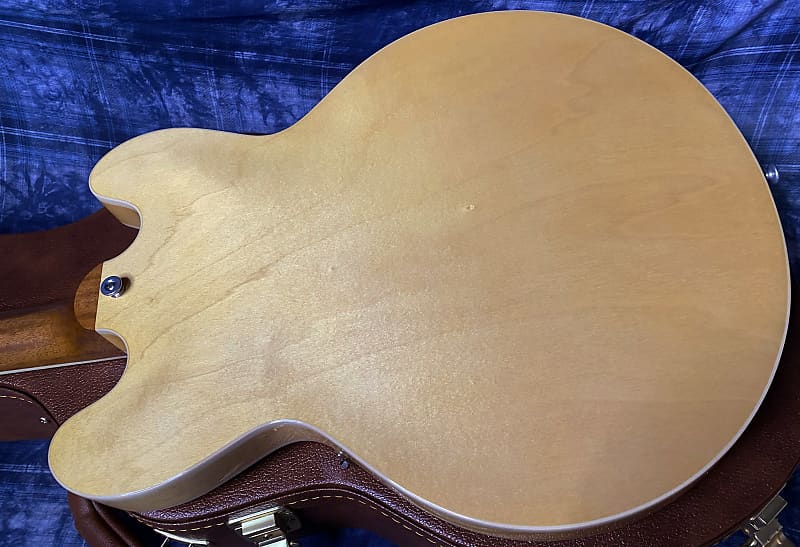 NEW ! 2024 Gibson ES-330 Hollowbody Electric Guitar - Antique Natural - Authorized Dealer - Only 6.35 lbs! G03824