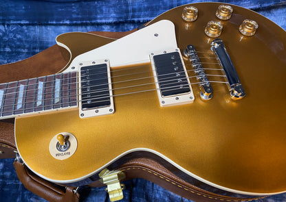 NEW ! 2024 Gibson Les Paul 50's Standard Bizarre Guitar 50th Anniversary Limited Edition All Gold Top, Back & Neck - Upgraded 57 Classic Pick-Ups - Speed Knobs - Titanium Saddles - Authorized Dealer - G03518 - 10.4lbs!