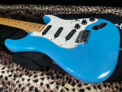 NEW! Fender Made in Japan Limited International Color Stratocaster - Maui Blue - Authorized Dealer - In-Stock! 7.35lbs SKU#G00328