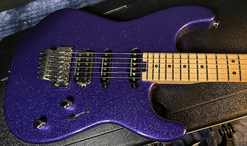 NEW! 2024 Charvel Custom Shop San Dimas Style 1 HSS FR - SD - Purple Sparkle - Authorized Dealer - 8.2lbs - G03602