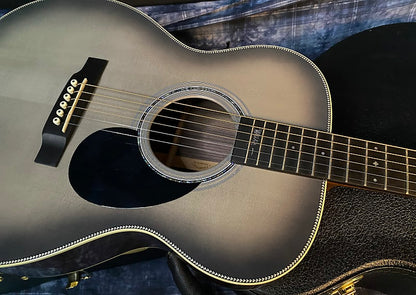 NEW! 2024 Martin OMJM John Mayer 20th Anniversary Acoustic-Electric Guitar - Platinum Gray Burst - Authorized Dealer - 4.4 lbs - G03973