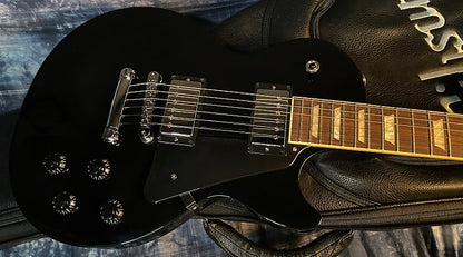 NEW ! 2024 Gibson Les Paul Studio Electric Guitar - Ebony - Authorized Dealer - G03778