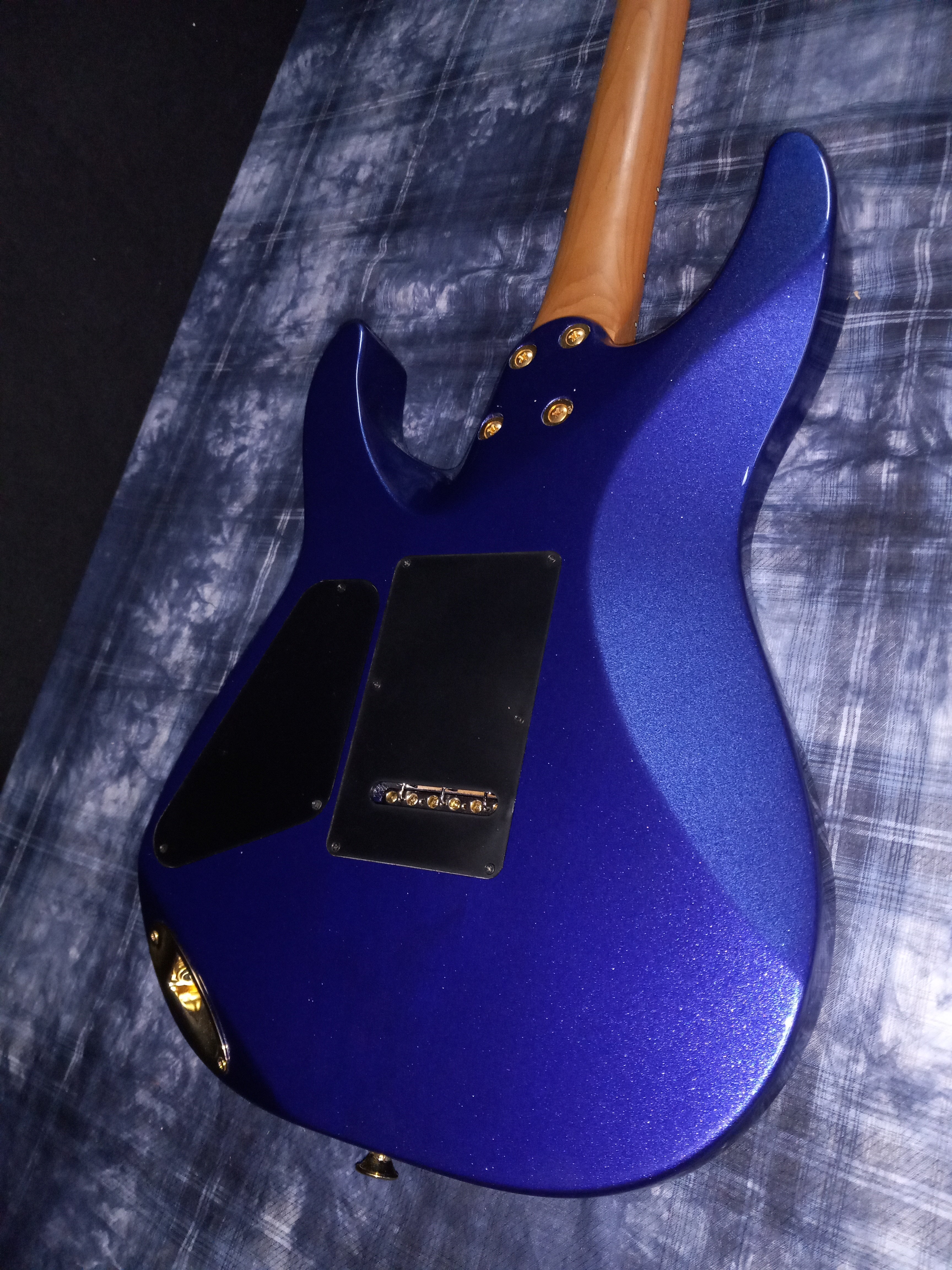 MINT!! Charvel Pro-Mod DK24 HSH 2PT CM Caramelized Maple Neck Mystic Blue 7.4lbs! / Authorized Dealer SAVE