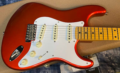 NEW ! 2024 Fender Custom Shop 1957 Stratocaster - Super Thin Lacquer Candy Tangerine TCP Finish - Poblano Pick Ups - Authorized Dealer - NOS - 7.8lbs - G03920