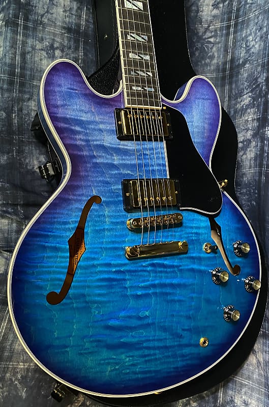 NEW ! 2024 Gibson ES Supreme - Blueberry Burst - Authorized Dealer - 8.4lbs - In-Stock! G03772