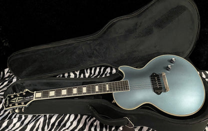 New Epiphone Jared James Nichols Signature "Blues Power" Les Paul Custom Pelham Blue - Authorized Dealer- In Stock- G03185