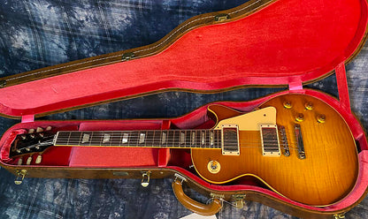 NEW! 2024 Gibson Custom Shop 1959 Les Paul - Golden Poppy - Authorized Dealer - Hand Picked Curly Flame Top VOS - 8.7 lbs - G04203