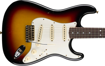 NEW ! 2024 Fender #30 Limited Edition Fat '64 Stratocaster® Journeyman Relic 3A Rosewood Fingerboard - 3-Color Sunburst - Authorized Dealer - 8 lbs - Serial #L11634