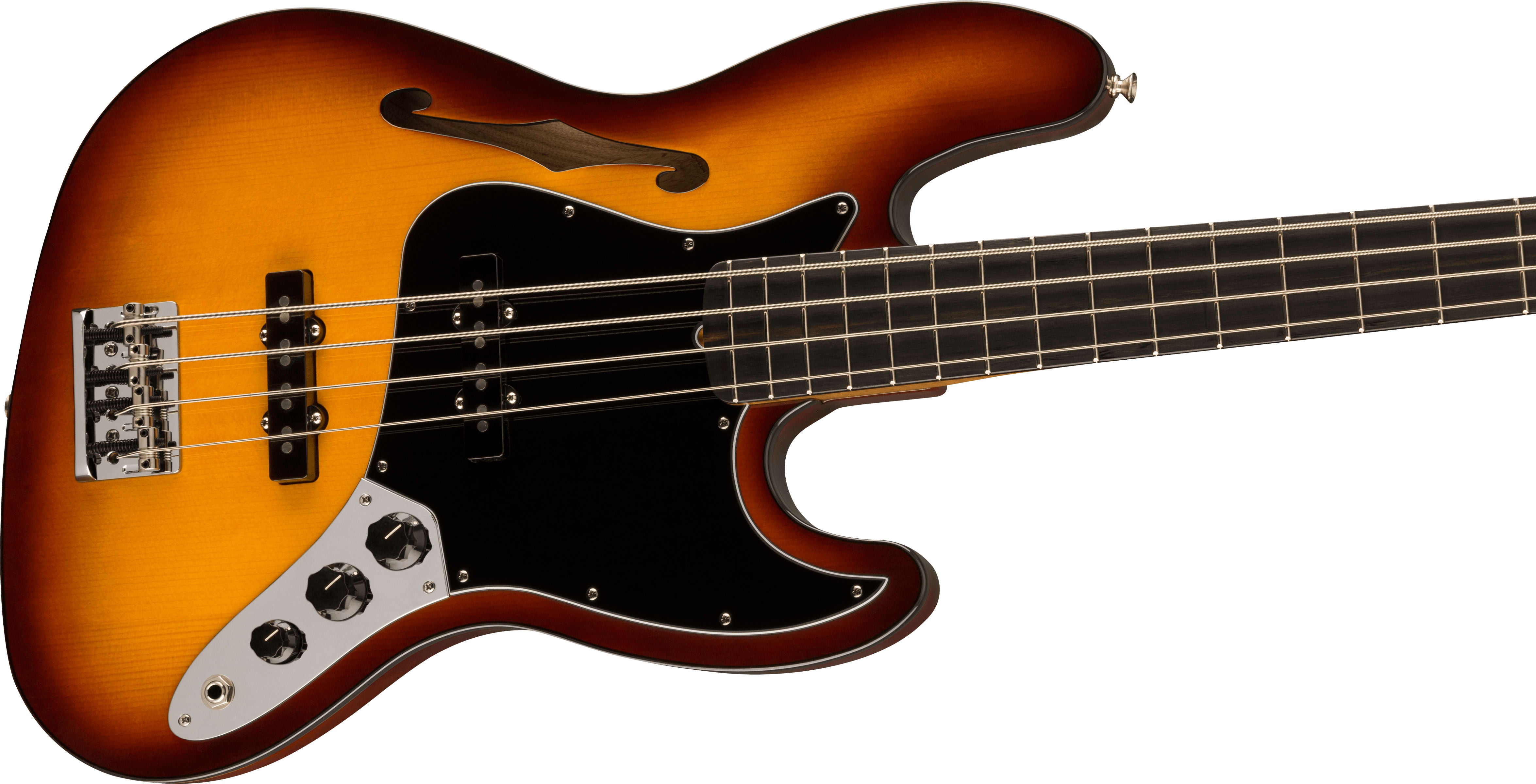 NEW ! 2023 Limited Edition Suona Jazz Bass Thinline - Ebony Board - Authorized Dealer - SUPER RARE! Pre-Order!