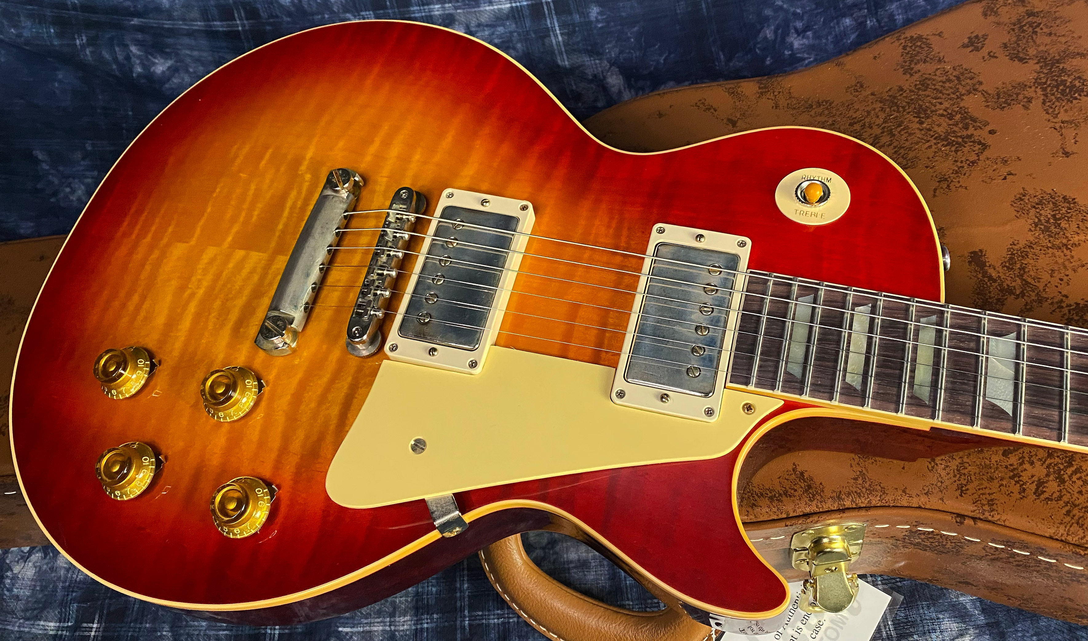 NEW ! 2024 Gibson Custom Shop 1959 Les Paul Factory Burst - Authorized Dealer - Hand Picked Top - VOS - 8.7lbs - G02985