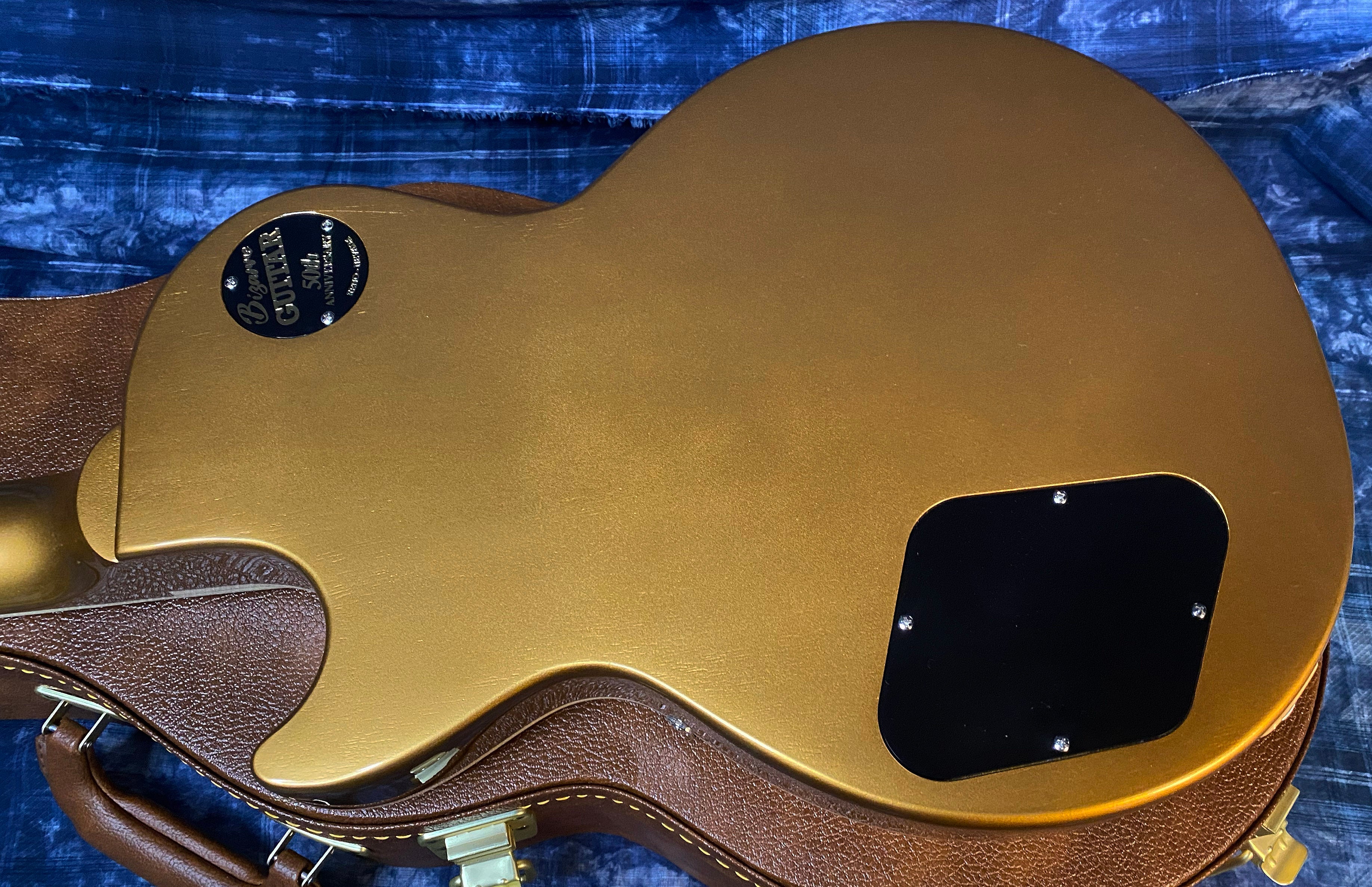 NEW ! 2024 Gibson Les Paul 50's Standard Bizarre Guitar 50th Anniversary Limited Edition All Gold Top, Back & Neck - Upgraded 57 Classic Pick-Ups - Speed Knobs - Titanium Saddles - Authorized Dealer - G03500 - 9.7 lbs