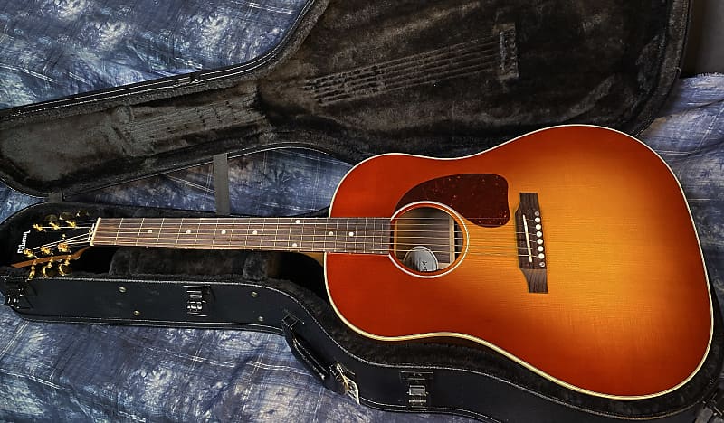 NEW! 2024 Gibson Acoustic J-45 Standard Rosewood Acoustic-Electric Guitar - Rosewood Burst - Authorized Dealer - 5lbs - G03752