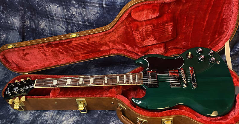 NEW! 2024 Gibson SG Standard '61 Stoptail - Translucent Teal - 6.9 lbs - Authorized Dealer - G04171