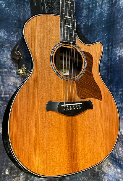 NEW ! 2024 Taylor 50th Anniversary 814ce Builder's Edition Grand Auditorium Acoustic-Electric Guitar - Sinker Redwood Top - Authorized Dealer - 5 lbs - G04103