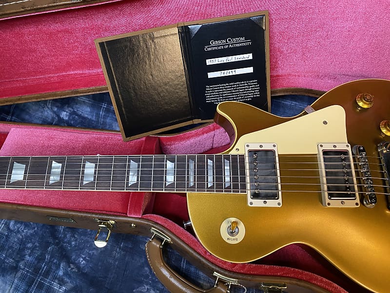 NEW! 2024 Gibson Custom Shop '57 Les Paul Goldtop Reissue - Double Gold VOS - Authorized Dealer - Only 8.25 lbs - G04137