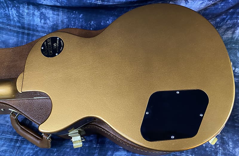 NEW ! 2024 Gibson Les Paul 50's Standard Bizarre Guitar 50th Anniversary Limited Edition All Gold Top, Back & Neck - Upgraded 57 Classic Pick-Ups - Speed Knobs - Titanium Saddles - Authorized Dealer - G03771 - 10.1 lbs