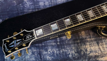 BRAND NEW! 2024 Gibson Dealer Select Custom Shop Les Paul Custom - Rose Gold Authorized Dealer - Only 9.4 lbs! - G03342