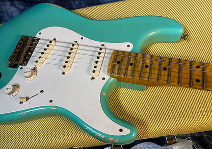 BRAND NEW! 2024 Fender Custom Shop Master Built Todd Krause MBTK - '57 Heavy Relic Stratocaster - Seafoam Green - Authorized Dealer - Only 7.2 lbs - G04060