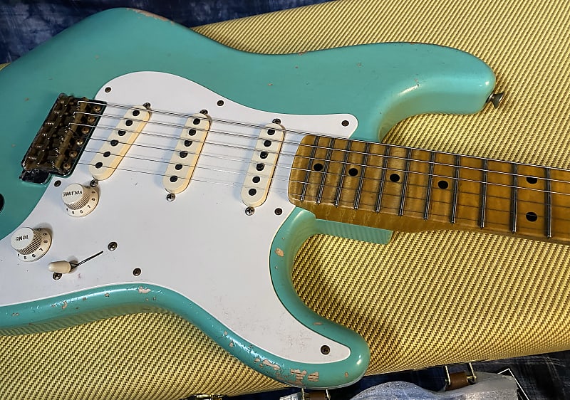 BRAND NEW! 2024 Fender Custom Shop Master Built Todd Krause MBTK - '57 Heavy Relic Stratocaster - Seafoam Green - Authorized Dealer - Only 7.2 lbs - G04060