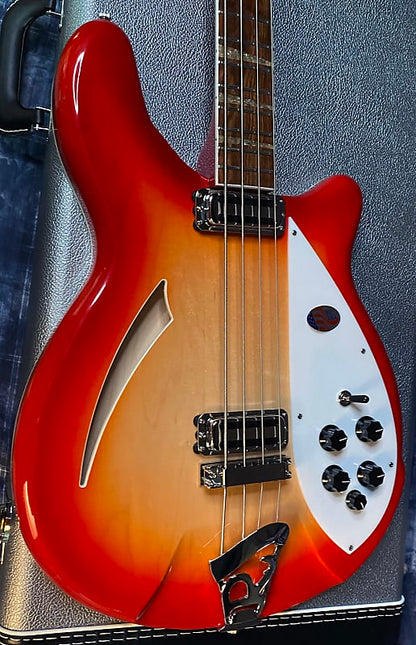 NEW ! 2024 Rickenbacker 4005V Fire Glo FG Fireglo Semi-Hollow Body Bass - Authorized Dealer - In-Stock! 9.1 lbs - G03968