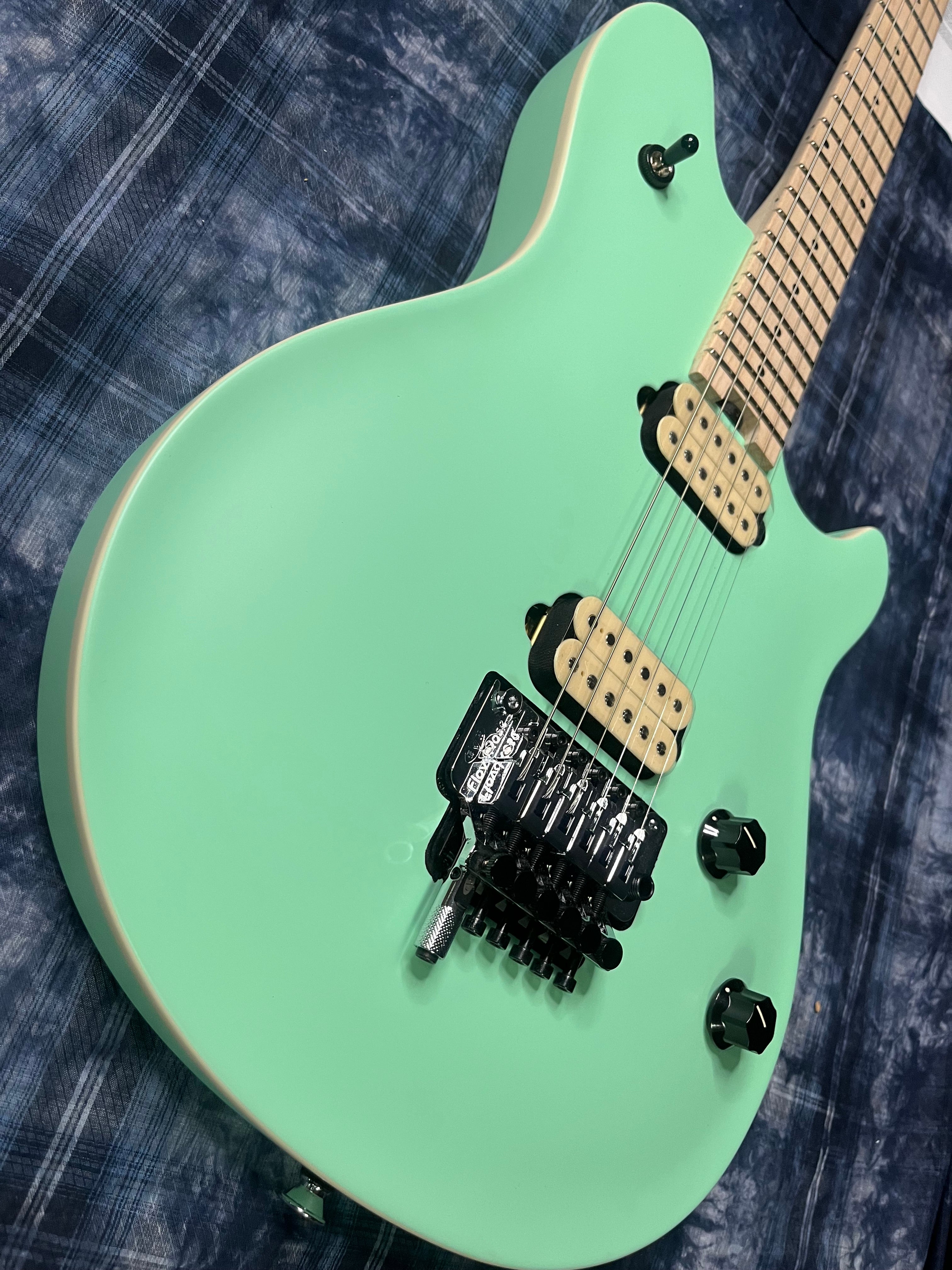 MINT! EVH Wolfgang Special Satin Surf Green 7.55lbs Authorized Dealer!! In Stock Ready to Ship!