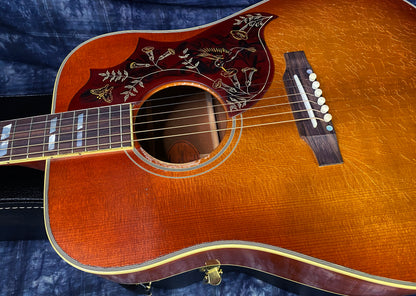 NEW! 2024 Gibson Acoustic 1960 Hummingbird Murphy Lab Light Aged Acoustic Guitar - Cherry Sunburst - Only 4.1 lbs - Authorized Dealer - In-Stock! G03128