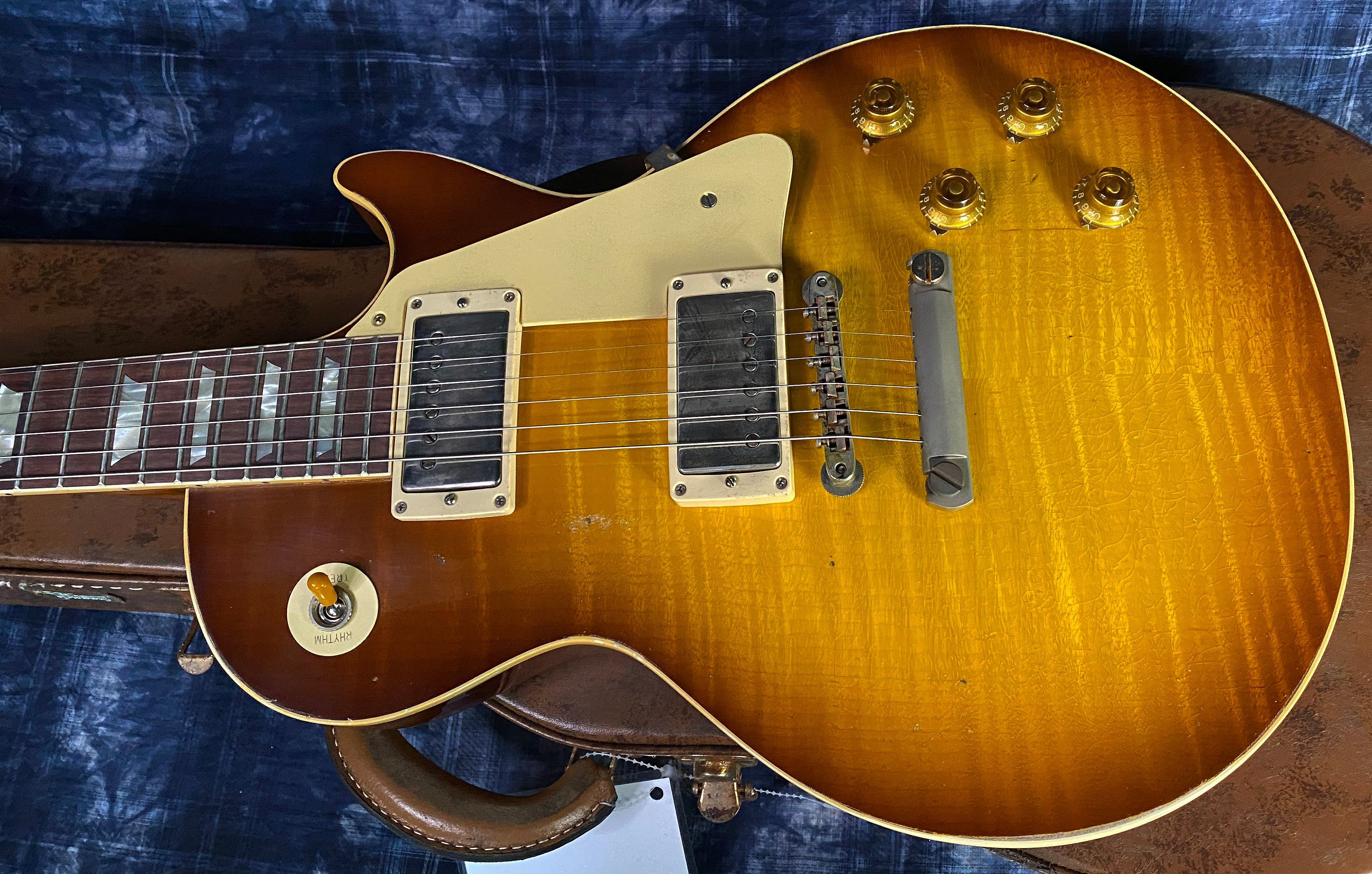 NEW ! 2024 Gibson Custom 1959 Les Paul Standard Reissue Electric Guitar - Murphy Lab Heavy Aged Slow Iced Tea Fade - Authorized Dealer - 8.75lbs - G02944