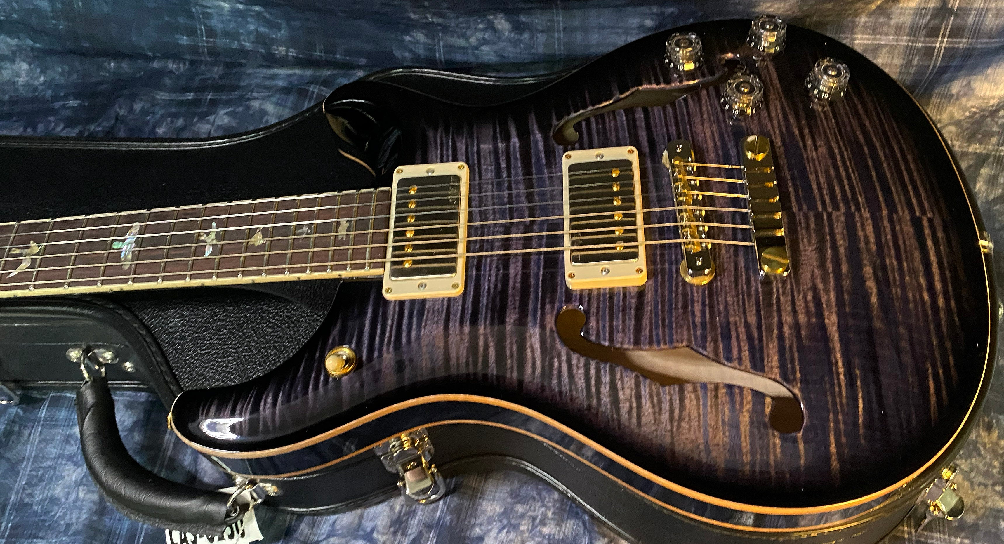 NEW ! 2024 Paul Reed Smith PRS McCarty 594 Hollowbody II 10-Top - Purple Mist - Only 5.65 lbs - Authorized Dealer - G03250