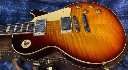 2024 Gibson Custom 1959 Les Paul Standard Reissue Electric Guitar - Murphy Lab Ultra Light Aged Factory Burst - Killer Flame - Authorized Dealer - 8.6lbs