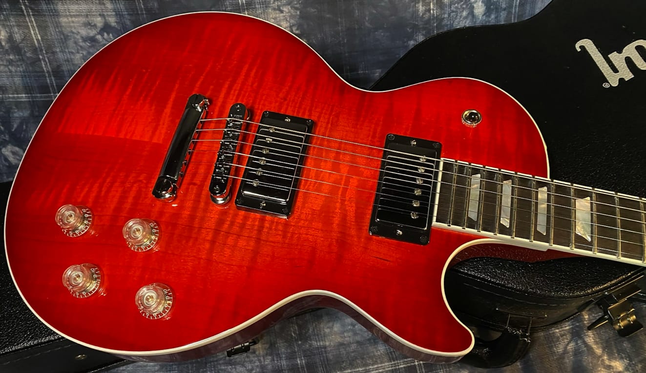 BRAND NEW! 2024 Gibson Les Paul Modern Figured - Cherry Burst - Authorized Dealer - Only 8.4 lbs - G03353