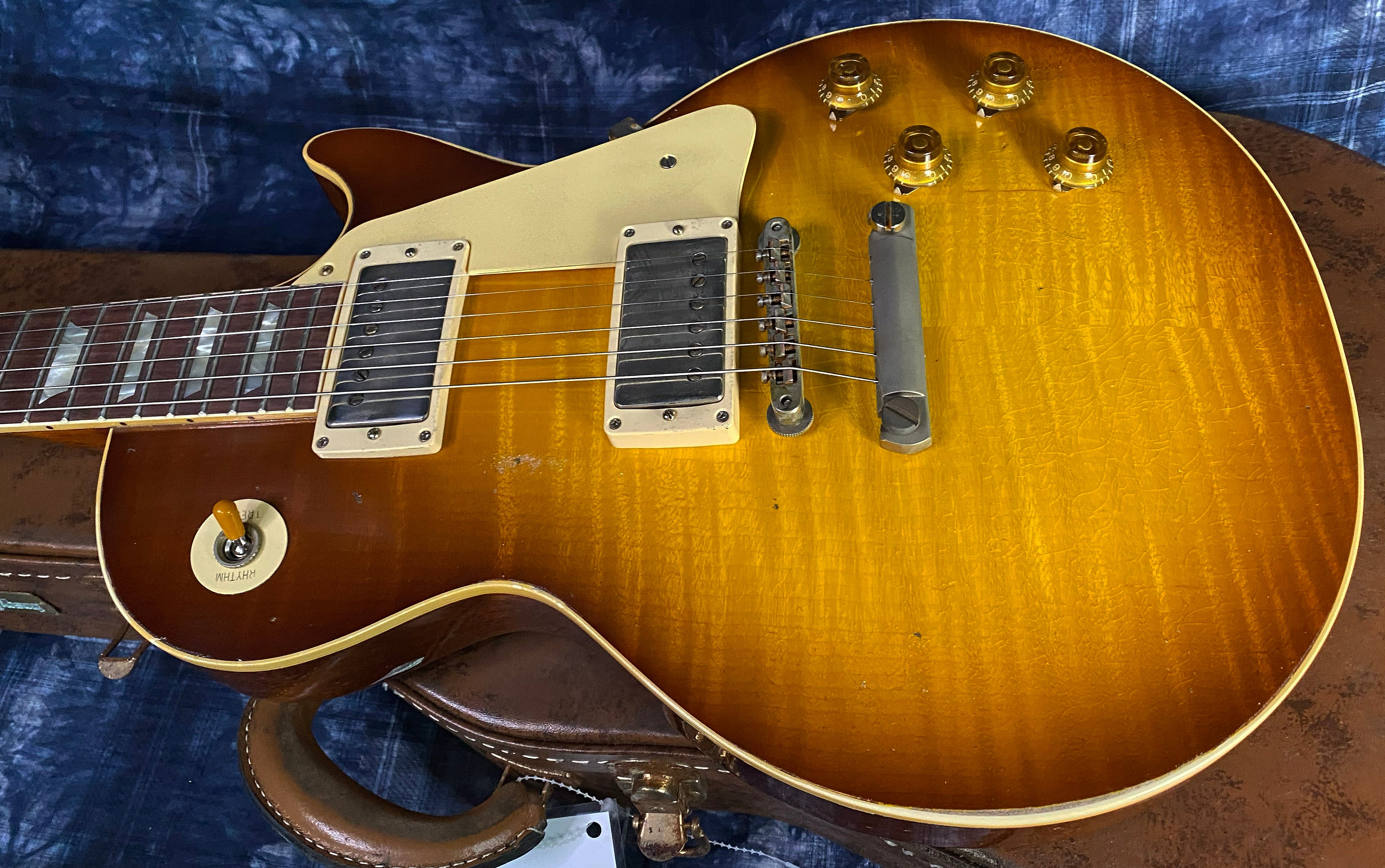 NEW ! 2024 Gibson Custom 1959 Les Paul Standard Reissue Electric Guitar - Murphy Lab Heavy Aged Slow Iced Tea Fade - Authorized Dealer - 8.75lbs - G02944