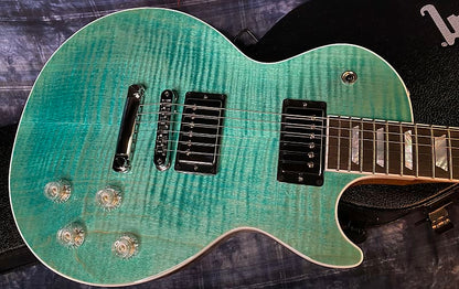 NEW! 2024 Gibson Les Paul Modern Figured - Seafoam Green - Authorized Dealer - 8.6 lbs -G03801