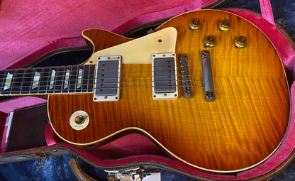 NEW! 2023 Gibson Custom Shop Murphy Lab Limited Edition '59 Les Paul Standard Reissue - Brazilian Rosewood Fretboard - Tom's Tea - Absolute Killer Top! Authorized Dealer - 8.35 lbs - TA