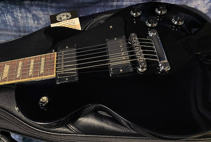 NEW ! 2024 Gibson Les Paul Studio Electric Guitar - Ebony - Authorized Dealer - G03828 - 8.6lbs