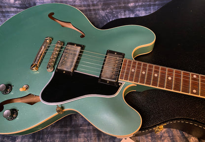 NEW! 2024 Gibson Custom Shop 1961 ES-335 Reissue - Inverness Green Sparkle VOS Finish - Custom Order Made 2 Measure - Super Limited Run - M2M - Authorized Dealer - 8 lbs - G03282