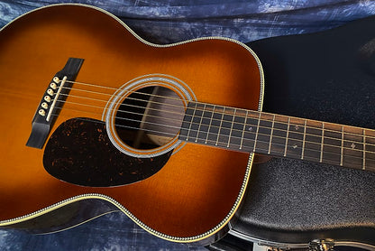 NEW! 2024 Martin 00028 Ambertone Acoustic Guitar - Authorized Dealer - Only 4 lbs - G03750