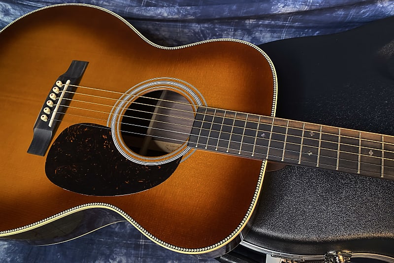 NEW! 2024 Martin 00028 Ambertone Acoustic Guitar - Authorized Dealer - Only 4 lbs - G03750