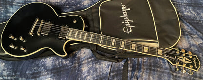 NEW ! 2024 Epiphone Les Paul Prophecy Electric Guitar - Aged Jet Black Metallic - Authorized Dealer - 8lbs - G03523