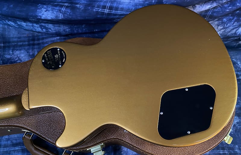 NEW ! 2024 Gibson Les Paul 50's Standard Bizarre Guitar 50th Anniversary Limited Edition All Gold Top, Back & Neck - Upgraded 57 Classic Pick-Ups - Speed Knobs - Titanium Saddles - Authorized Dealer - G03809 - Only 9.25 lbs!