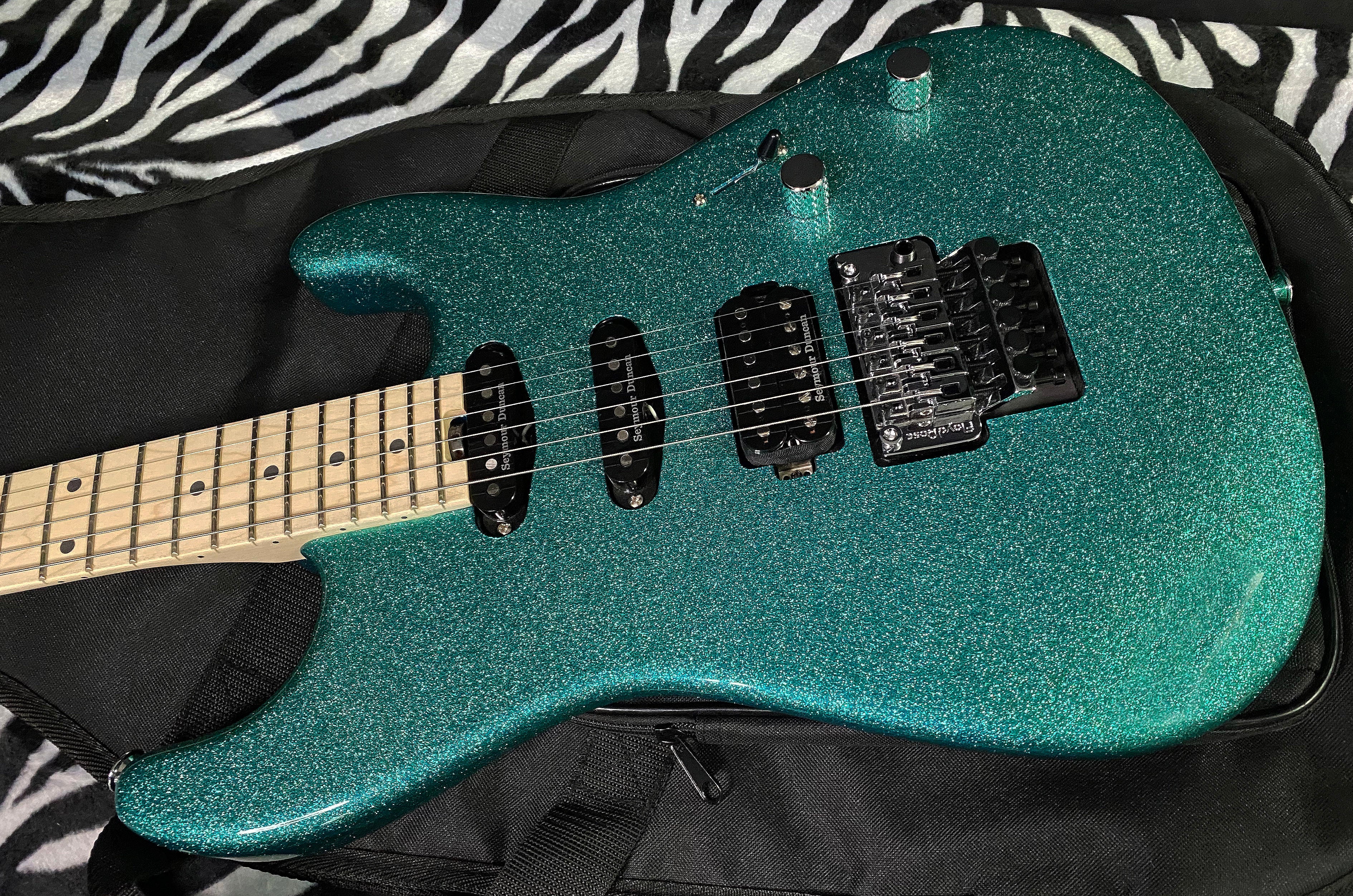 NEW! 2023 Pro-Mod San Dimas Style 1 HSS FR M Limited Edition - Aqua Flake - Authorized Dealer - In-Stock! G01192 - 8.5lbs