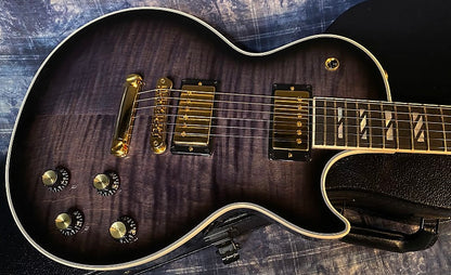 BRAND NEW ! 2024 Gibson Les Paul Supreme - Trans Ebony Burst - Authorized Dealer - 8.6lbs - G03765