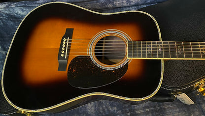 NEW ! 2024 Martin D-41 Acoustic Guitar - Sunburst - 4.7lbs - Authorized Dealer - Full Warranty - G03749