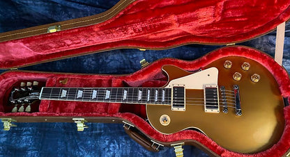 NEW ! 2024 Gibson Les Paul 50's Standard Bizarre Guitar 50th Anniversary Limited Edition All Gold Top, Back & Neck - Upgraded 57 Classic Pick-Ups - Speed Knobs - Titanium Saddles - Authorized Dealer - G03800 - 9.7 lbs