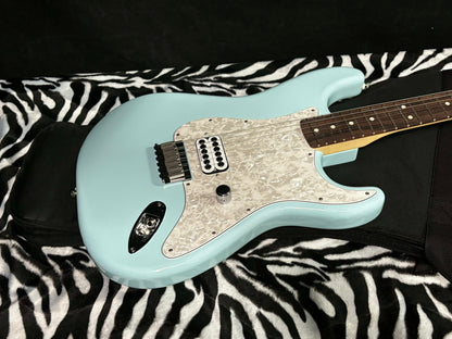 NEW 2023 Fender Limited Edition Tom DeLonge Signature Stratocaster Daphne Blue 8.05lbs- Authorized Dealer- In Stock! G01843