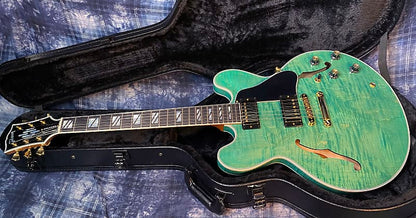 NEW ! 2024 Gibson ES Supreme - Seafoam Green - Authorized Dealer - 8.1 lbs - G04167