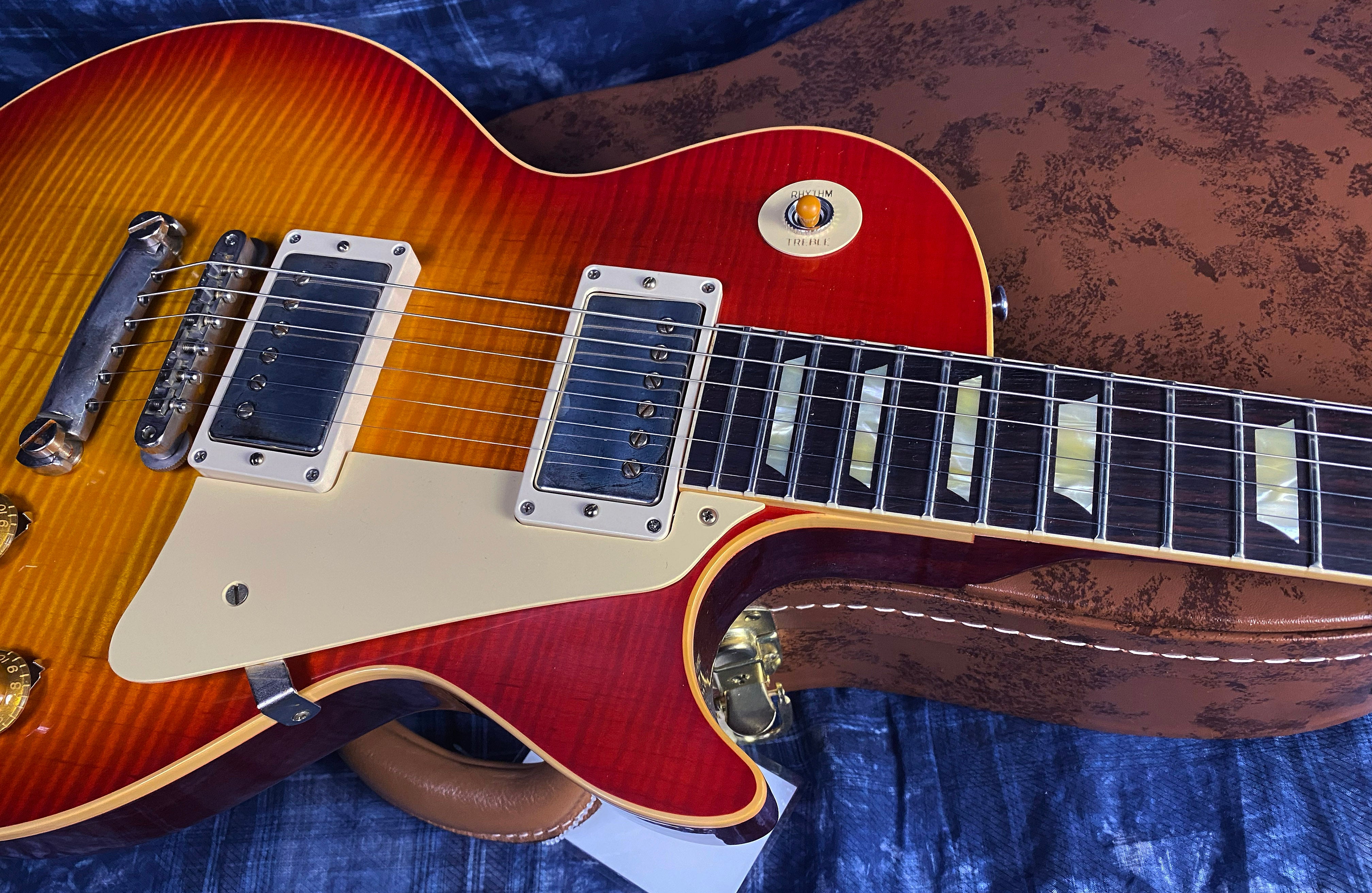 NEW! 2024 Gibson Custom Shop 1959 Les Paul - Washed Cherry Sunburst - Authorized Dealer - Hand Picked Top VOS - Only 8.65 lbs - G02958