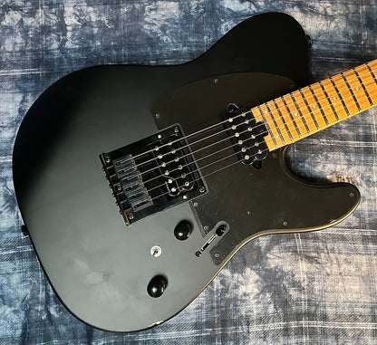 Charvel Pro-Mod So-Cal Style 2 24 HT HH Tele - Satin Black - Blemish - G02061 - Authorized Dealer